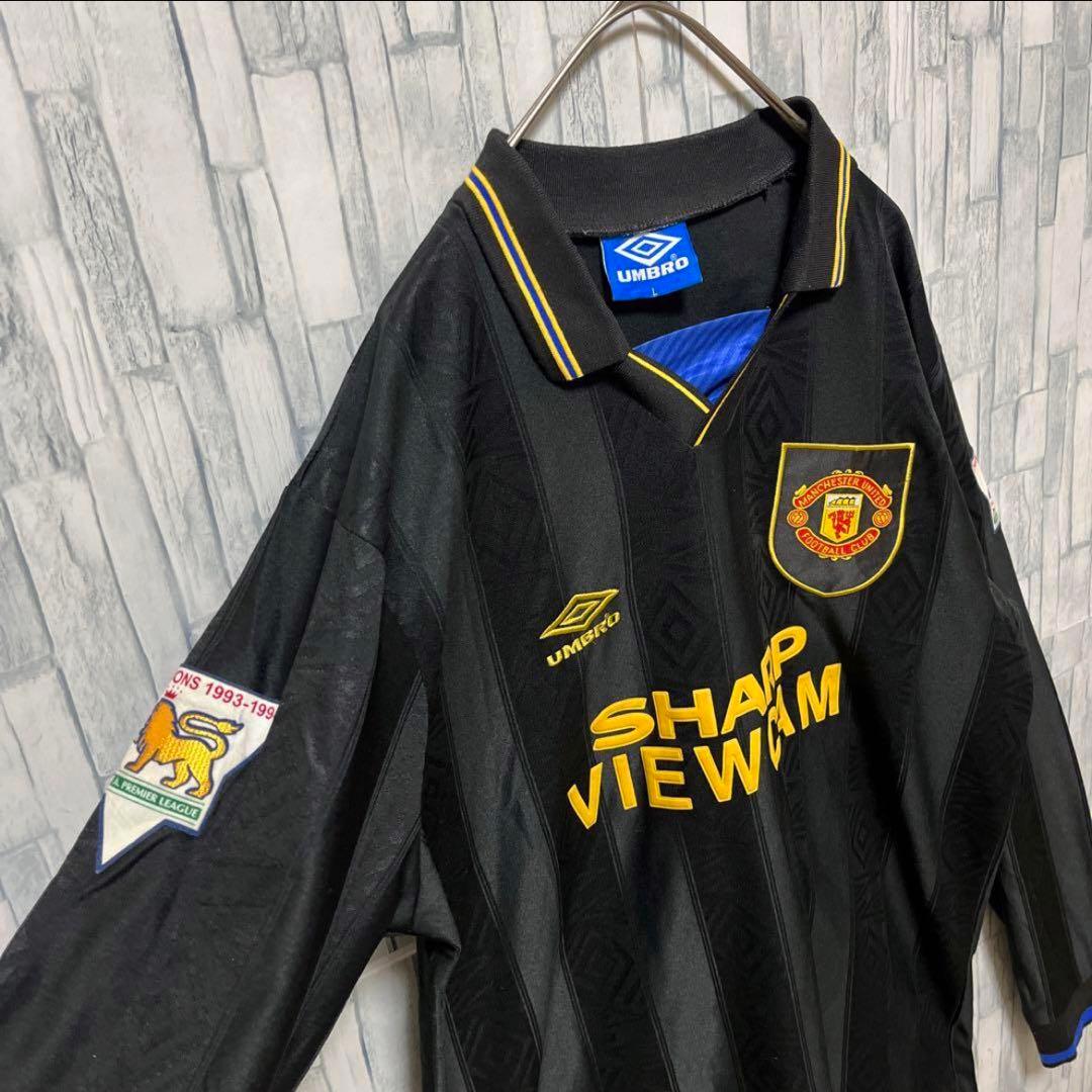 アンブロ マンチェスターユナイテッド ユニフォーム L 長袖 90s