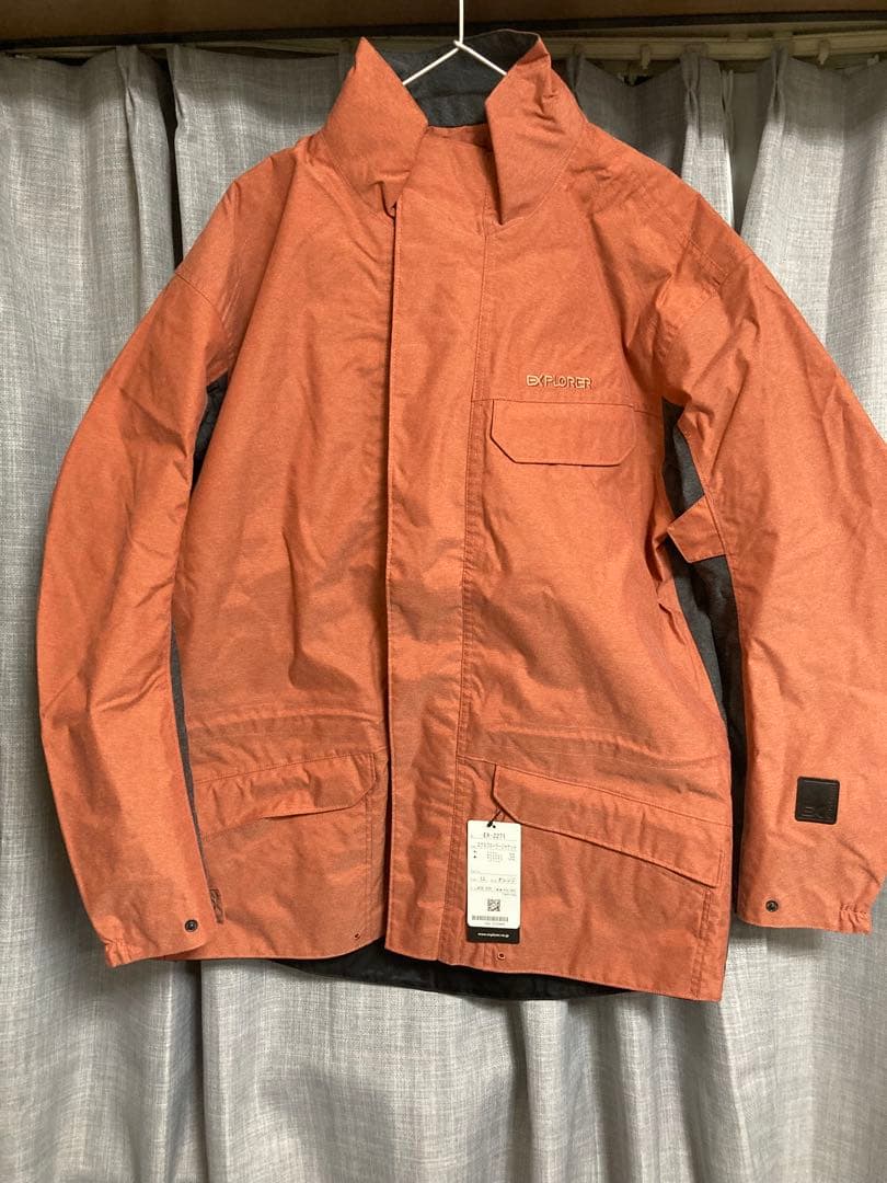 クシタニ EXPLORER バイクジャケット オレンジ グレー EX-2271 エクスプローラージャケット クシタニ｜KUSHITANI JAPAN