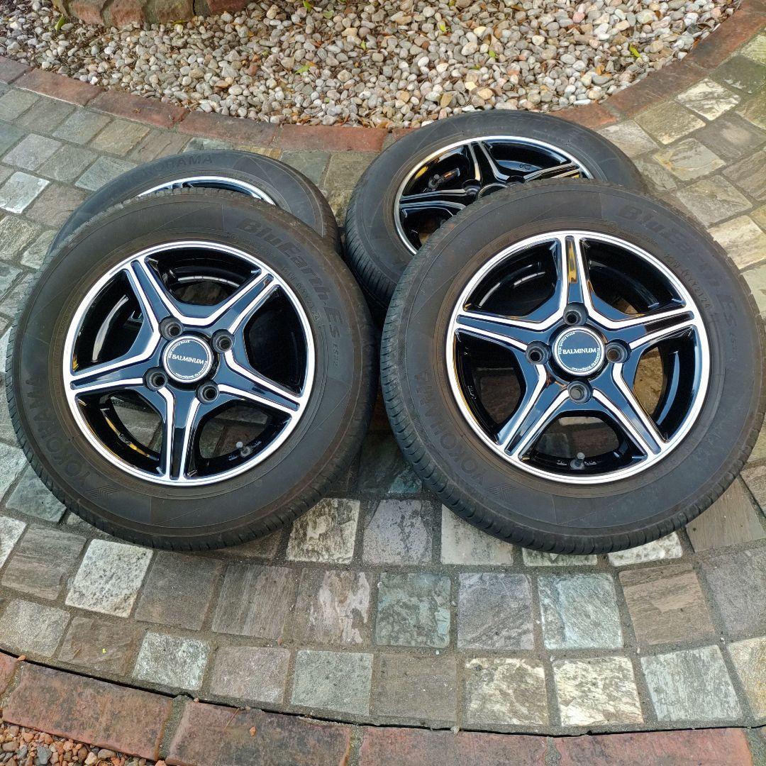 mado様　スバル　プレオ　12インチホイール プレオ RA1，2/RV1，2系 TA-RA1/RA2(スバル)のサマータイヤセットの