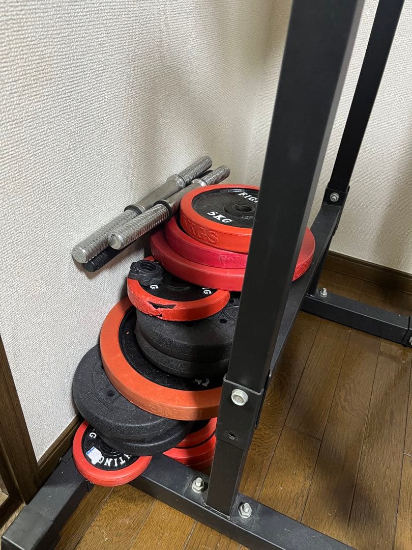 WASAI 多機能トレーニング器具 懸垂 バーベルセット