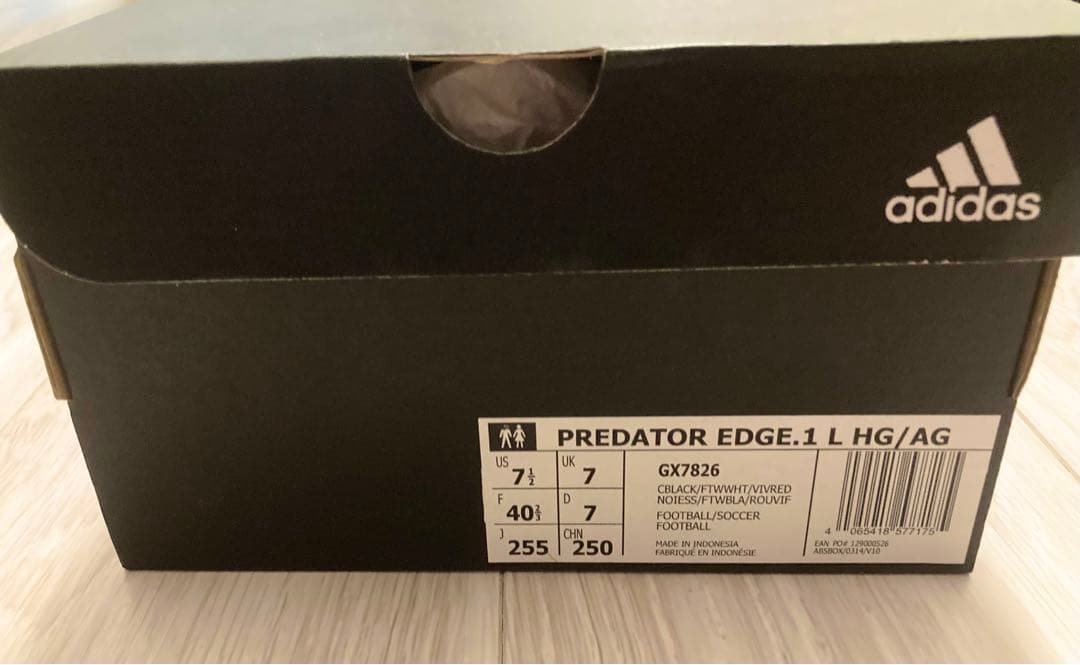 【新品・箱あり】プレデター エッジ .1 L ジャパン HG/AG 25.5cm