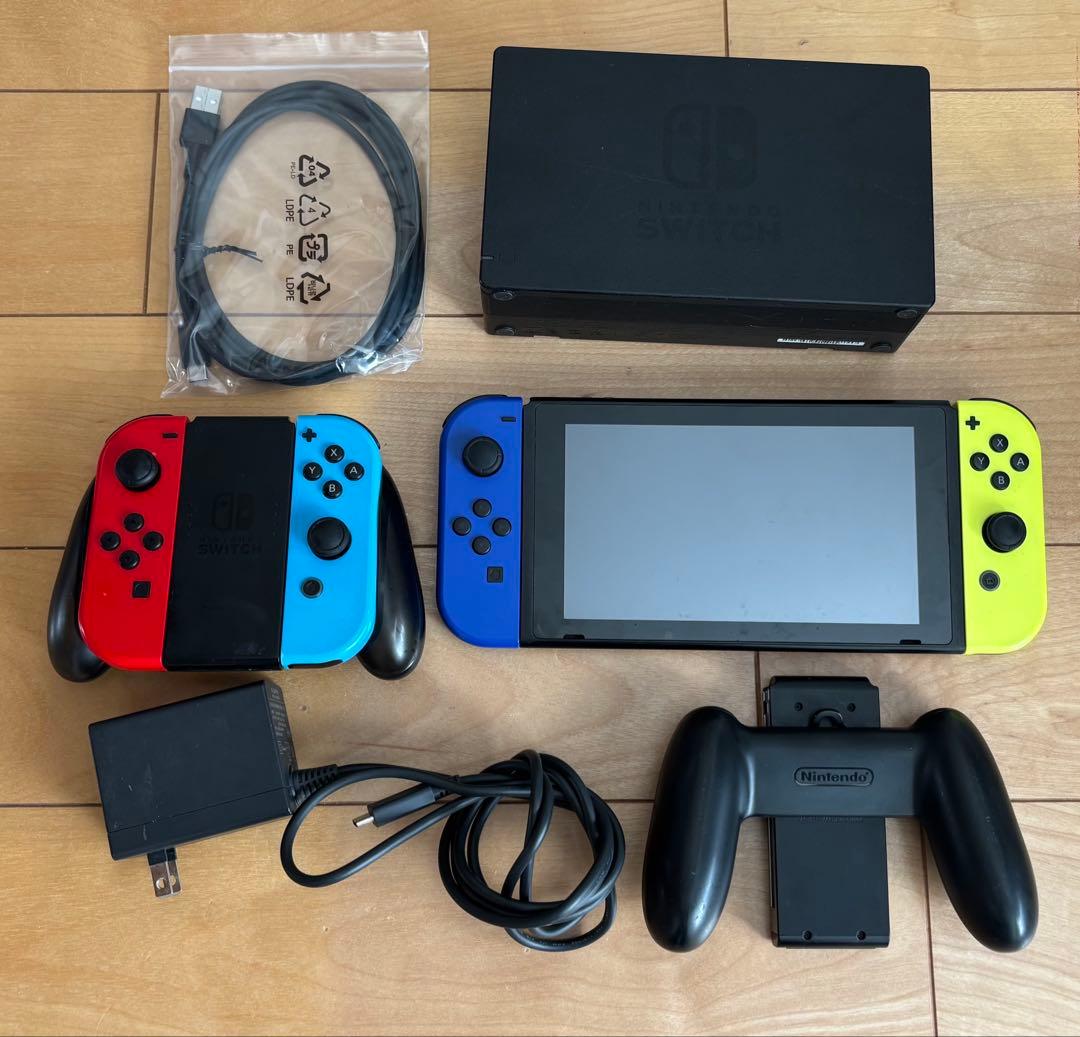 Switch本体&コントローラー四つセット 楽天市場】【4台同時充電】 最新 Nintendo Switch スイッチ 充電