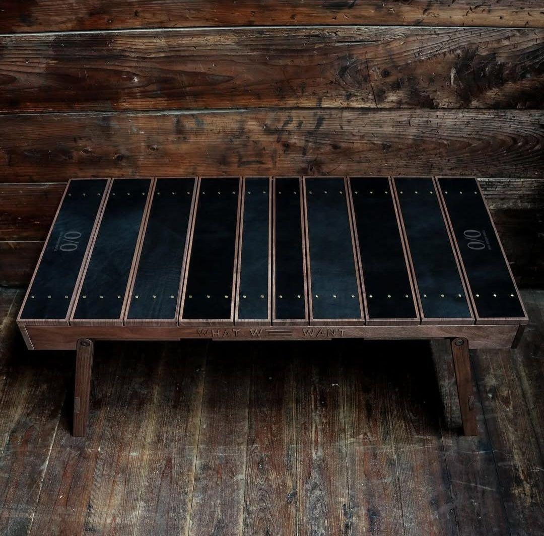 【新品未使用】ネルデザインワークス EXTENSIONTABLE ブラック 2点セット EXTENSIONTABLE ネルデザインワークス CSLさんのイベントで