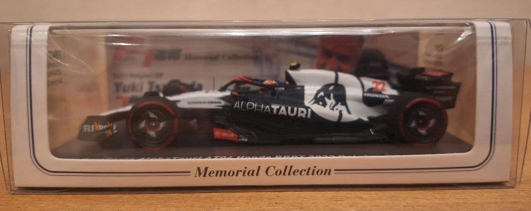 未開封】特注スパーク 1/43 アルファタウリ AT04 ベルギーGP 角田裕毅 F1速報特注スパーク 1/43 アルファタウリ AT04 ベルギーGP 角田裕毅