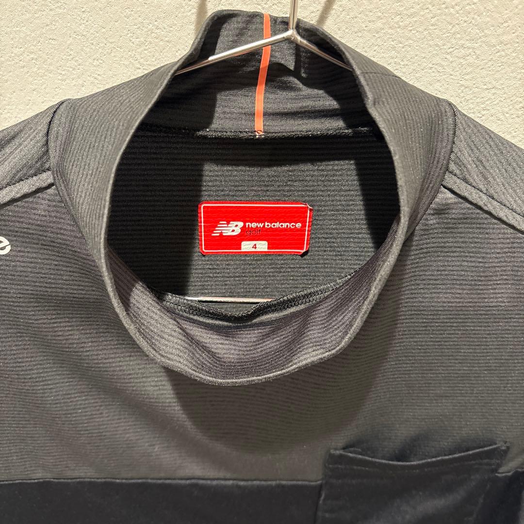 ニューバランスゴルフ 長袖切り替えモックネックシャツ 2枚セット