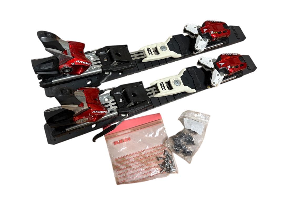 ★オガサカ SR585プレート アトミックX12 セット　技術選 SAJ スキー 送料無料 オガサカ SR585プレート アトミックX12 セット 技術選 SAJ