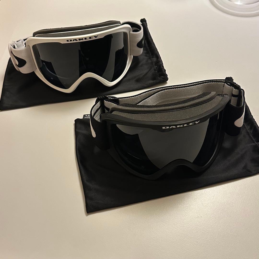 美品 OAKLEYゴーグルO FRAME 2.0 PRO M L 2個セット Oakley O-Frame® 2.0 PRO L Snow Goggles - Matte Black - Persimmon