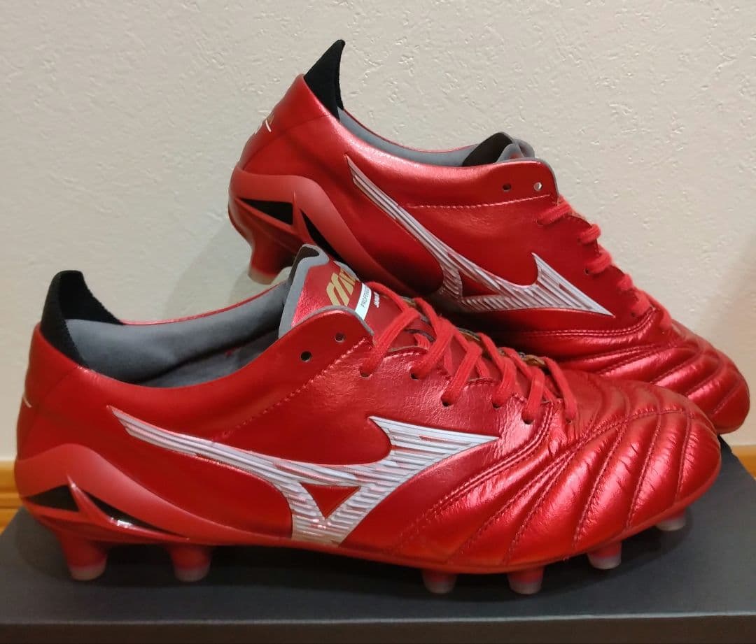 【極美品】 40周年 ミズノ モレリア ネオ IV JAPAN 25.0cm