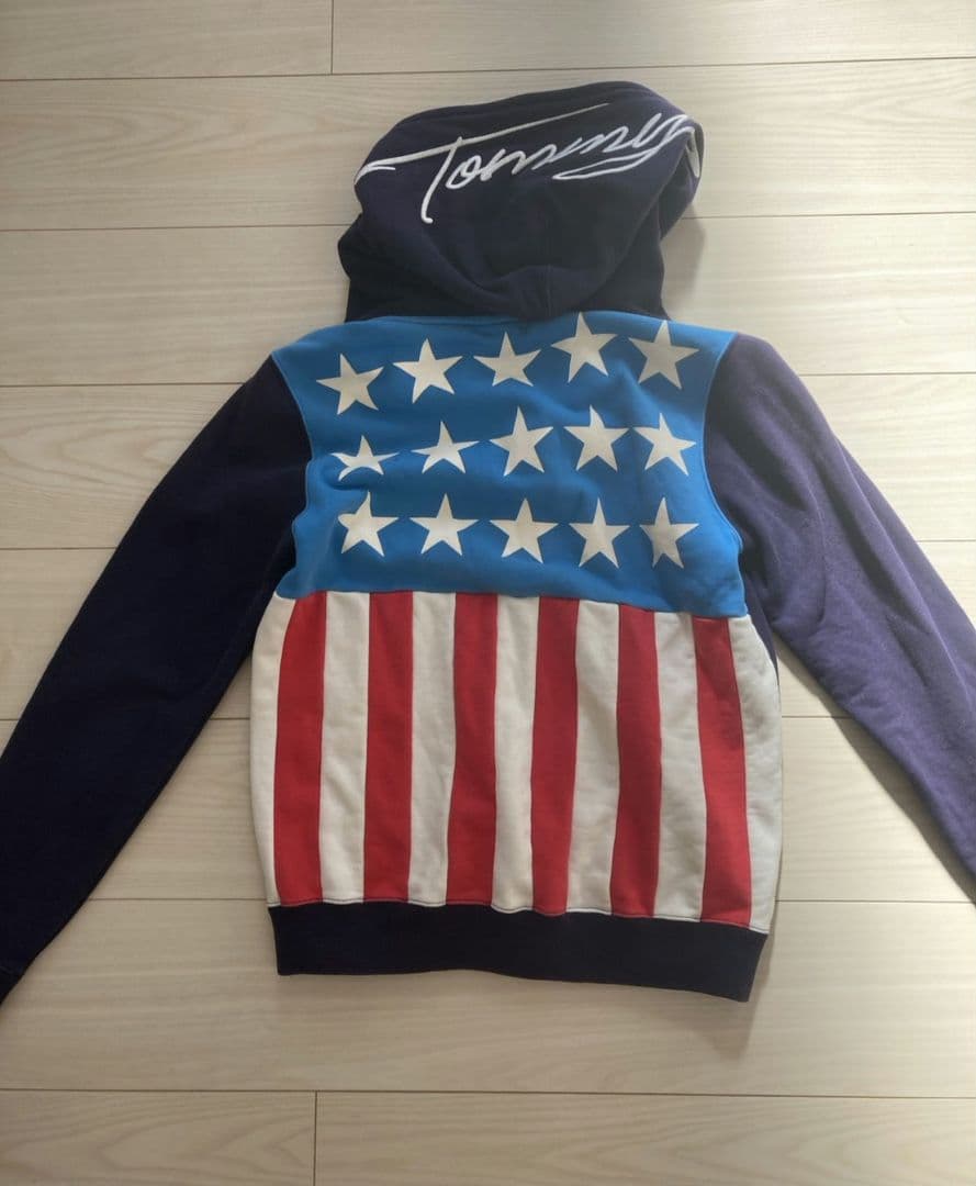 Tommy hilfiger flexwitme swagアメリカジップパーカー - メルカリ