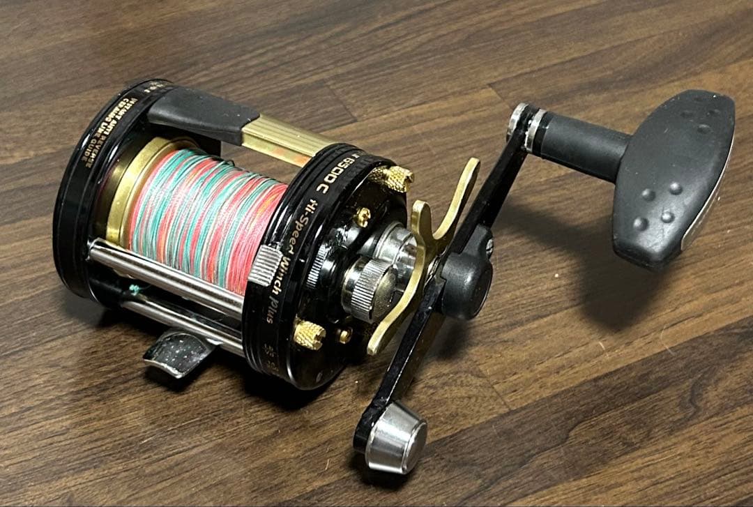 【美品】アブ アンバサダー UC 6500C ハイスピードウィンチプラス 黒金 美品】アブ アンバサダー UC 6500C ハイスピードウィンチプラス 黒金