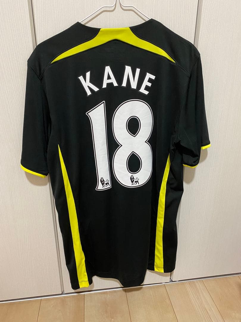 14-15 トッテナム ケイン#18 アウェイM 2014-15 Tottenham Away Shirt Kane #18 - 8/10 - (S)