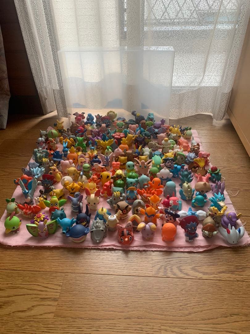 ポケモン キッズ100体以上 セット　指人形　ポケモン 初期含む ポケモン指人形 ポケモンキッズ 100体セット｜Yahoo!フリマ