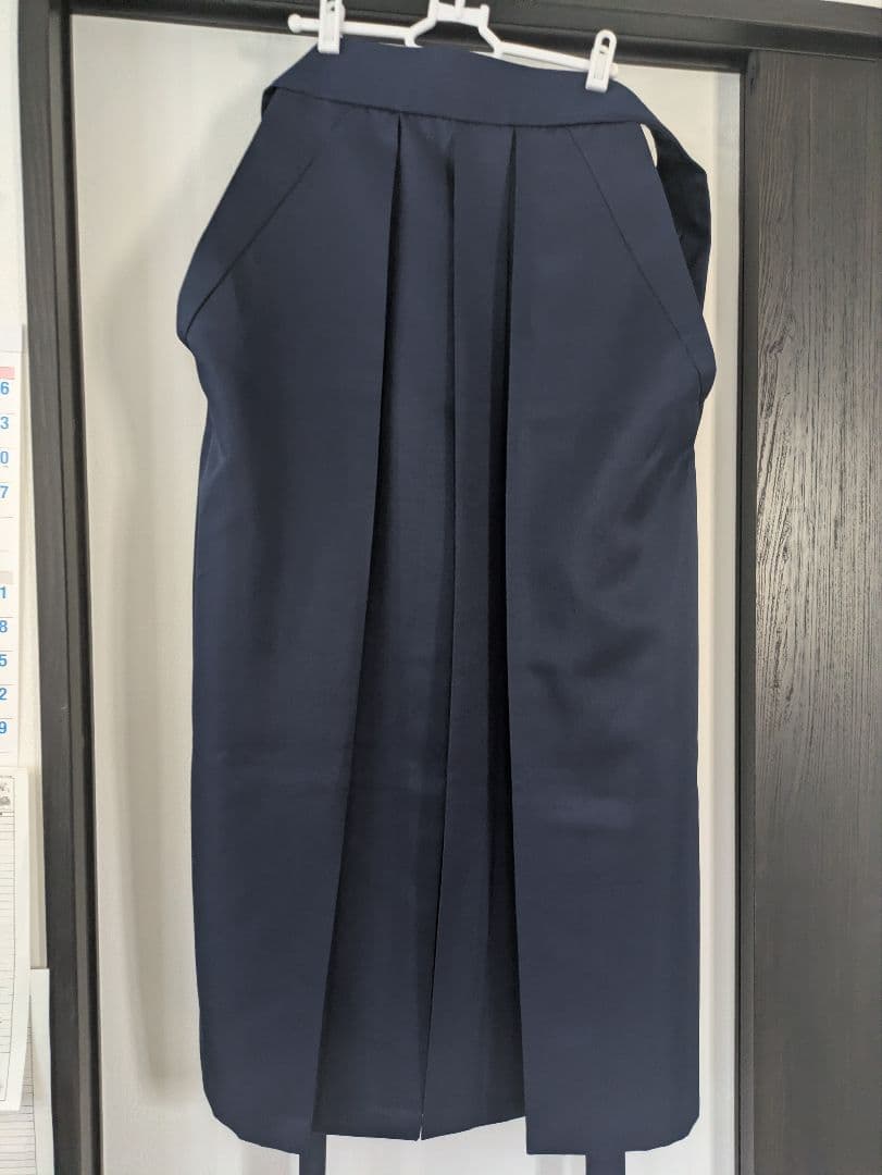 袴4点セット+着付け9点セット150cm160cm フリーサイズ オレンジ 花柄