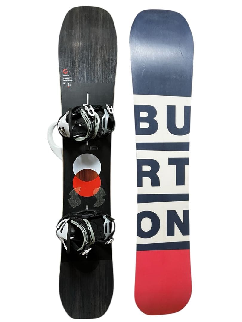 『ビンディング付き』Burton Custom board 154cm ビンディング付き』Burton Custom Snowboard 154cm - メルカリ
