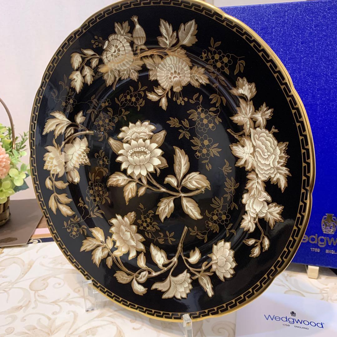 未使用　ウェッジウッド ブラック　トンキン　28cmディナープレート m72598635762_1.jpg?1740400606