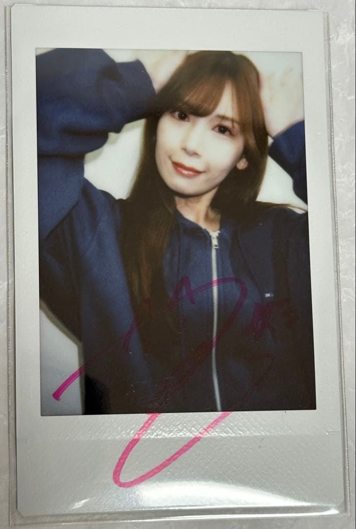 明里つむぎ 直筆サイン入りチェキ イベントチェキ チェキ イベント アップ