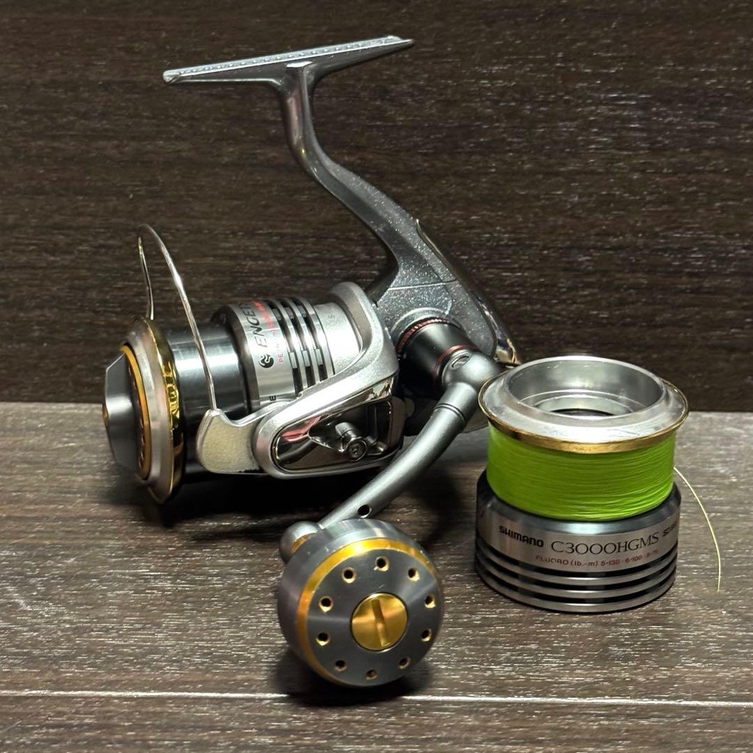 絶版 シマノ 炎月 C3000HGMS オマケ付き シマノ 10炎月 C3000HGMS | やまがみ釣具