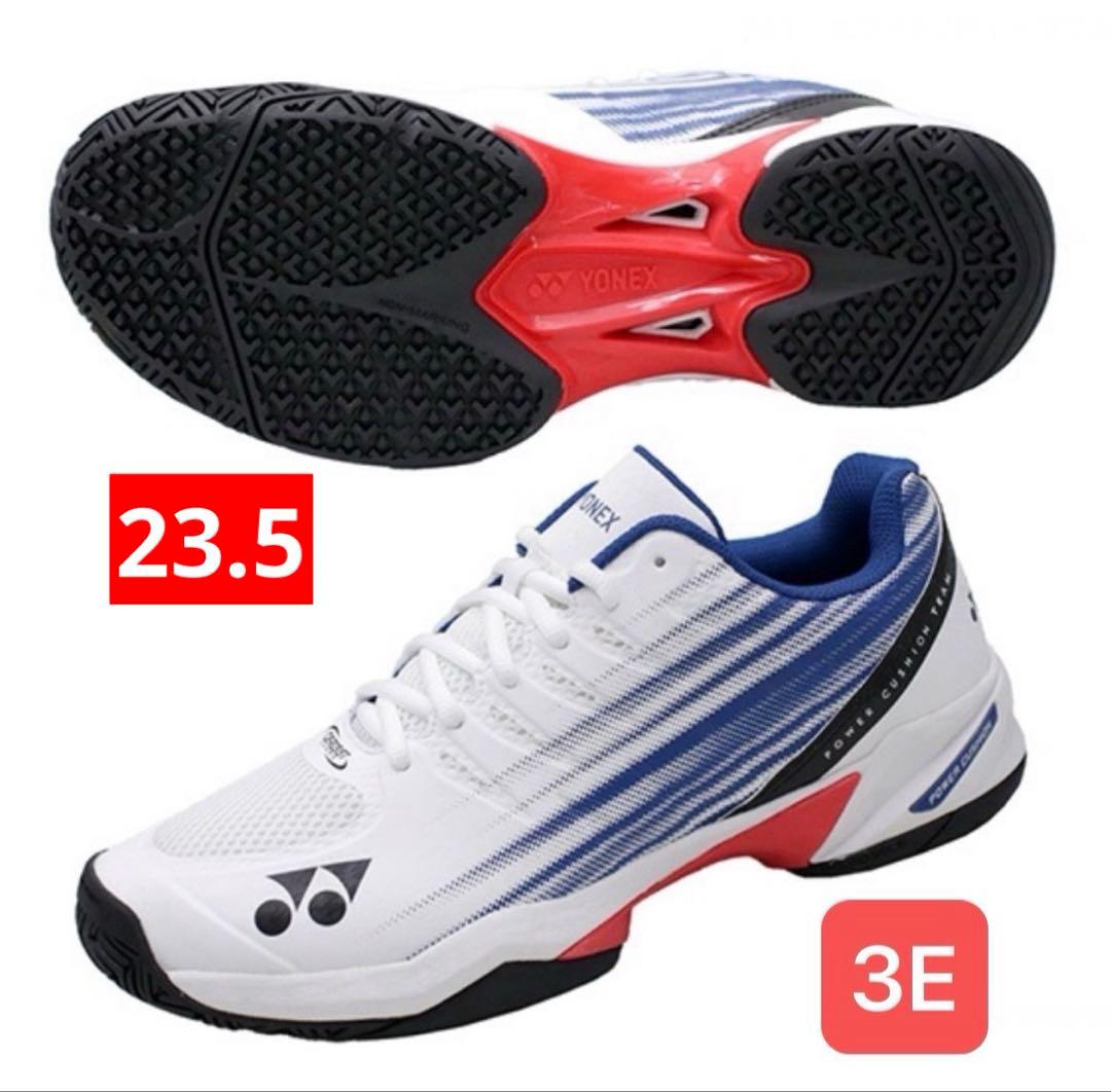 YONEX テニスシューズ 3E設計 クレー砂入り人工芝用 ローカット 23.5 楽天市場】送料無料 ヨネックス テニスシューズ 3E設計 メンズ クレー
