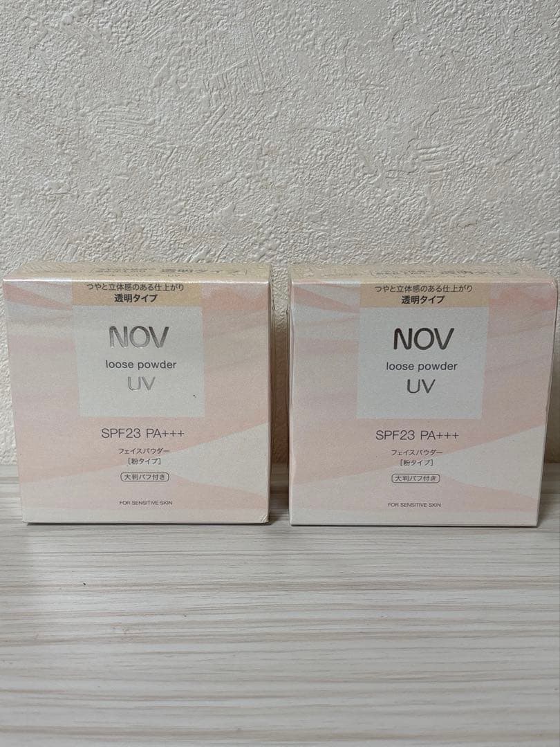 NOV ルースパウダー UV まつ毛 眉毛 美容液 ノエビア ビジェンヌ