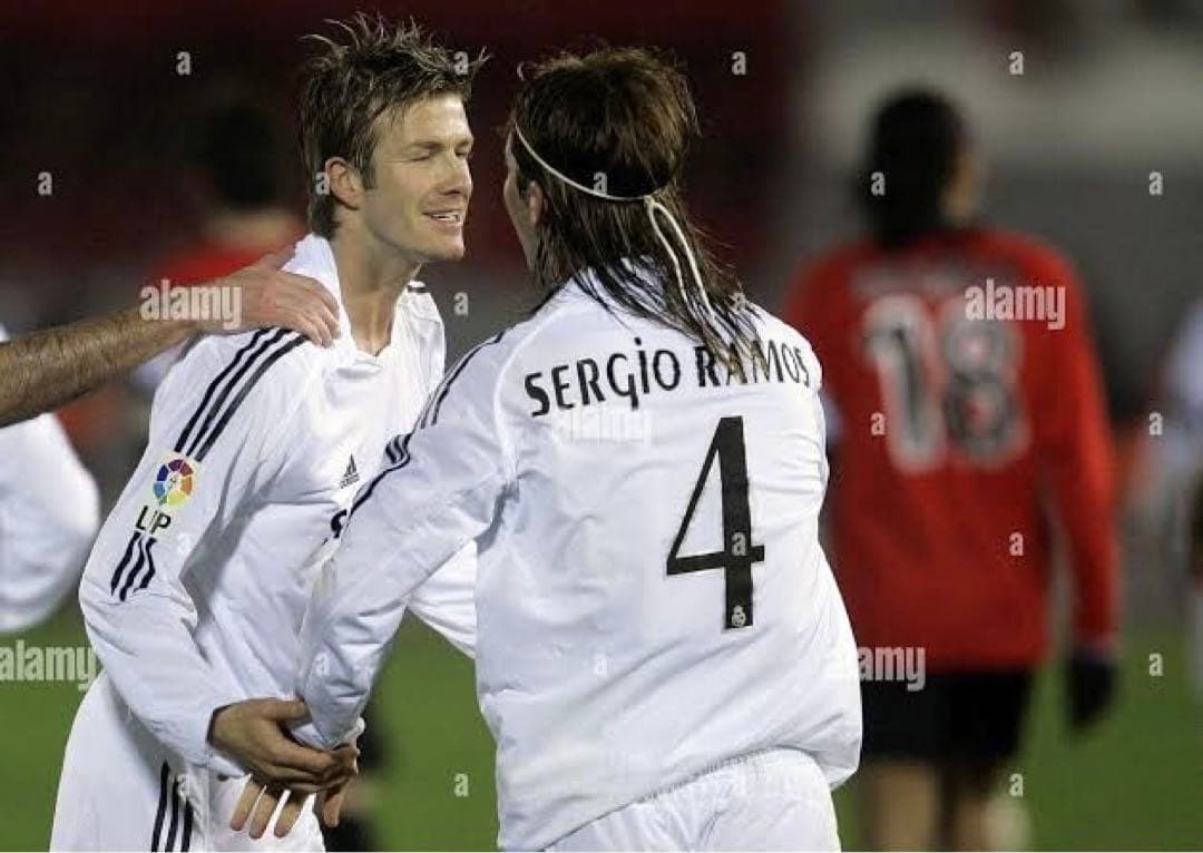 セルヒオラモス ユニフォーム レアルマドリード 初年度 選手支給