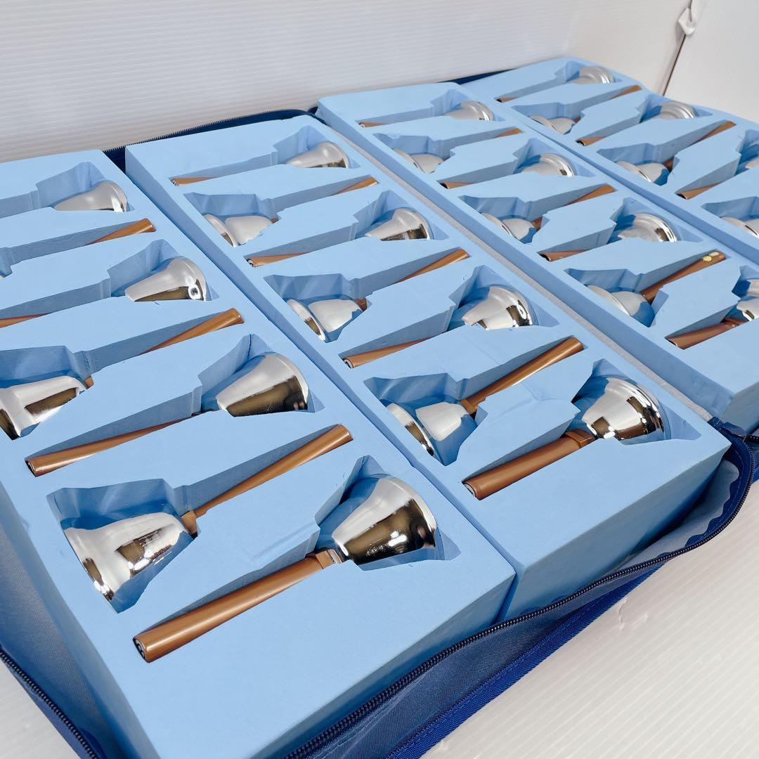 ゼンオン　ミュージックベル　27音セット　ソフトケース付き ゼンオン ミュージックベル 27音セット ソフトケース付き Amazon.co.jp