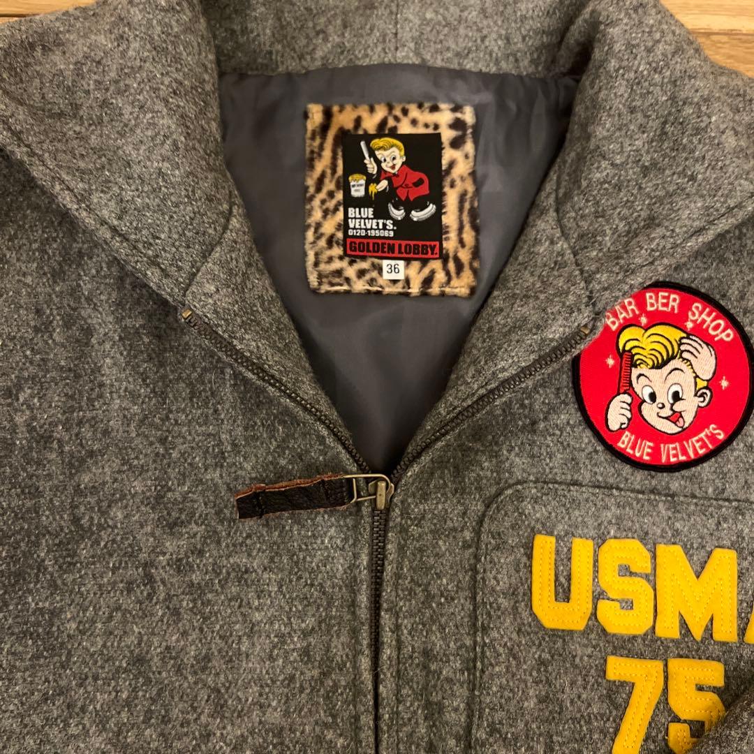 ブルーベルベッツコート GOLDEN LOBBY BLUE VELVETS - メルカリ