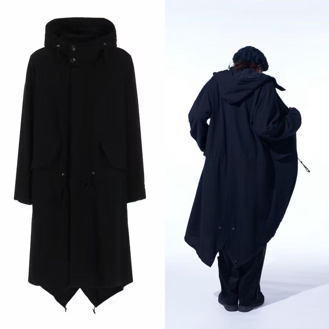 Yohji yamamoto モッズコート YOHJI YAMAMOTO ギャバジンモッズコート | HUES 福岡セレクトショップ