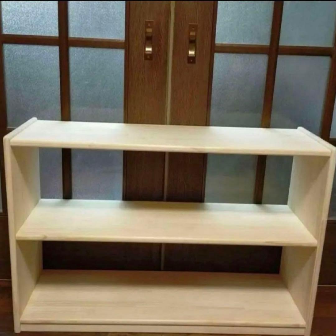 ハンドメイド　2wayおもちゃ棚 モンテッソーリ　w90 DIYでコスパ最強】モンテッソーリおもちゃ棚づくり - スーさんのいえづくり