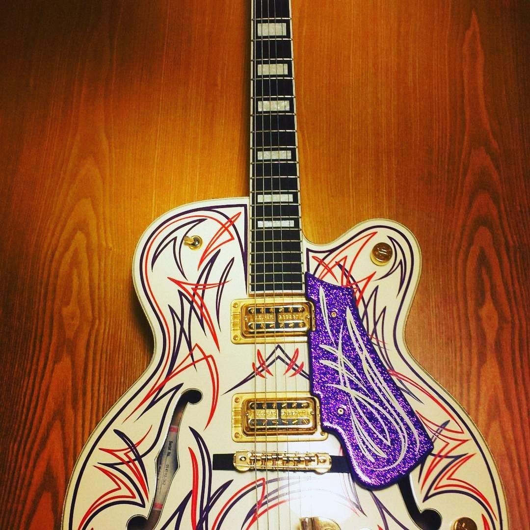 竹*様 限定大特価【ピンストライプ入り】グレッチホワイトファルコン7593カスタ 竹*様 限定大特価【ピンストライプ入り】グレッチホワイトファルコン