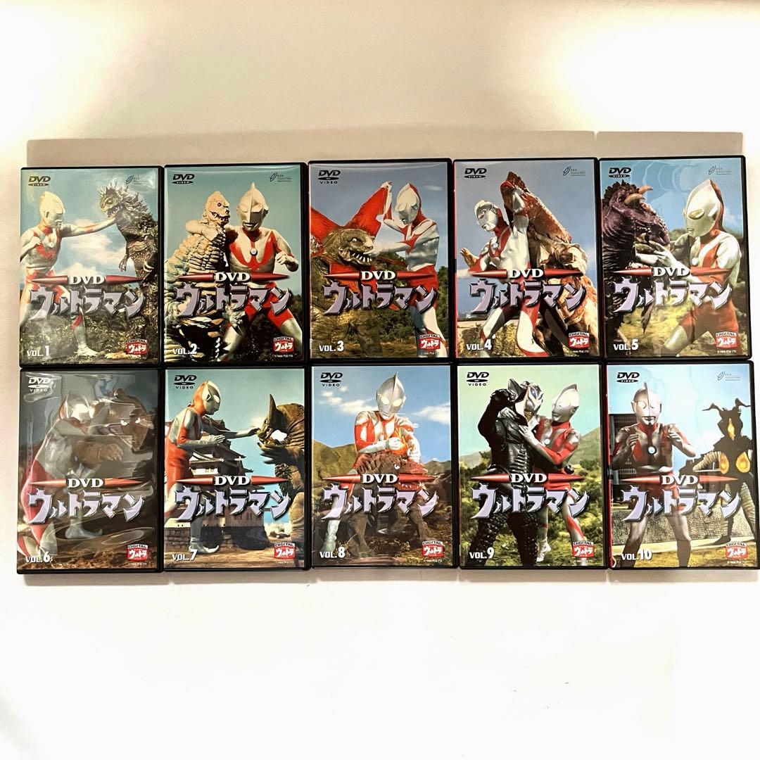 初代ウルトラマン DVD 全10巻 セット - メルカリ