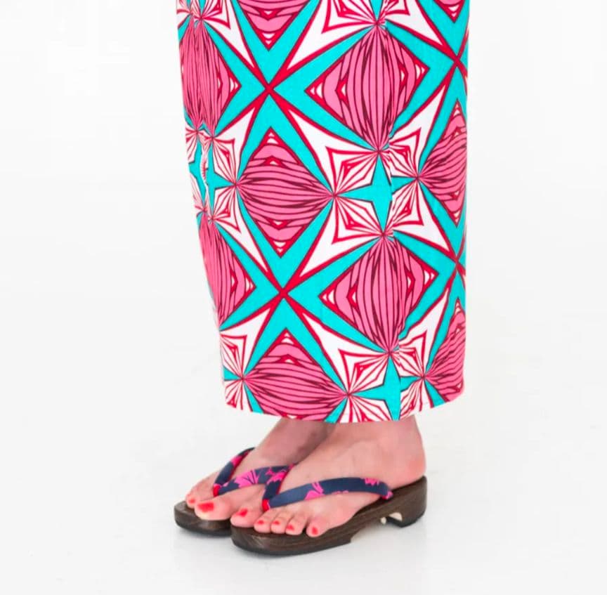 【Chérie COCO】浴衣 夢 Yume アフリカ布×和モダン