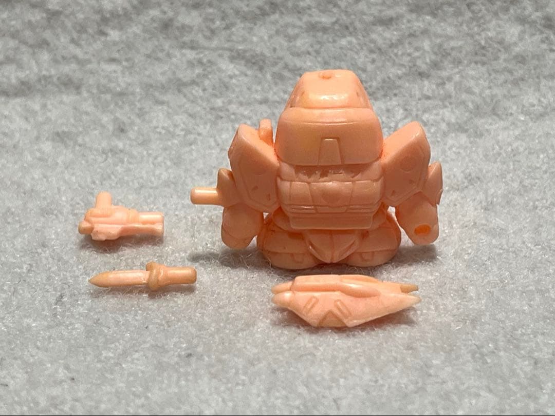 SDパトレイバー ガシャポン ガチャ 消しゴム サターン ペールオレンジ