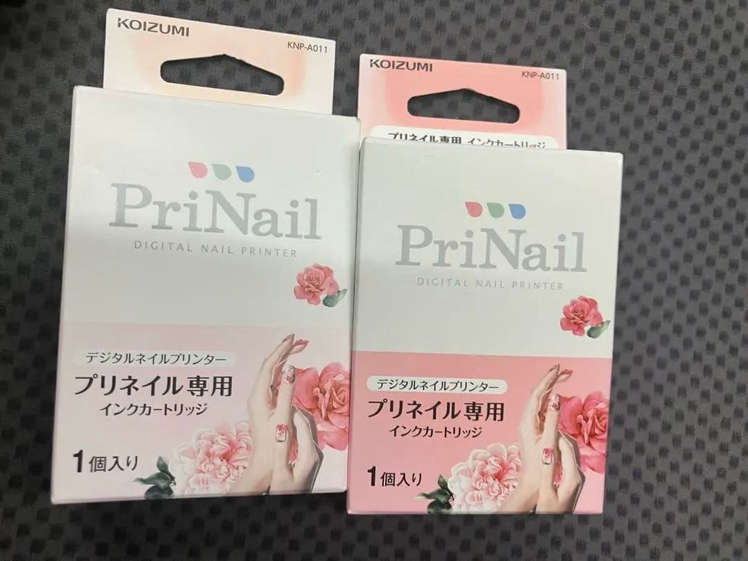 KOIZUMI プリネイル専用 インクカートリッジ KNP-A011 2個セット PriNail（プリネイル）専用 インクカートリッジ KNP-A011｜プリネイル