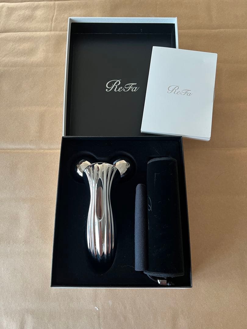 ReFa RM-CR2339B SILVER  リファ モーションカラット RM-CR2339B MTG 美容ローラー ReFa MOTION CARAT(リファモーション