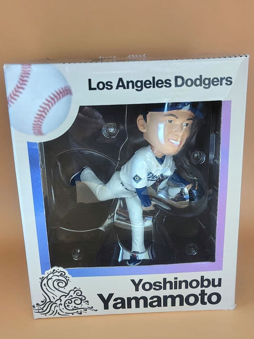 【非売品】山本由伸 ボブルヘッド ドジャース 2024年6月13日 球場配布 山本由伸選手 6-13-2024ドジャース球場初配布ボブルヘッド人形