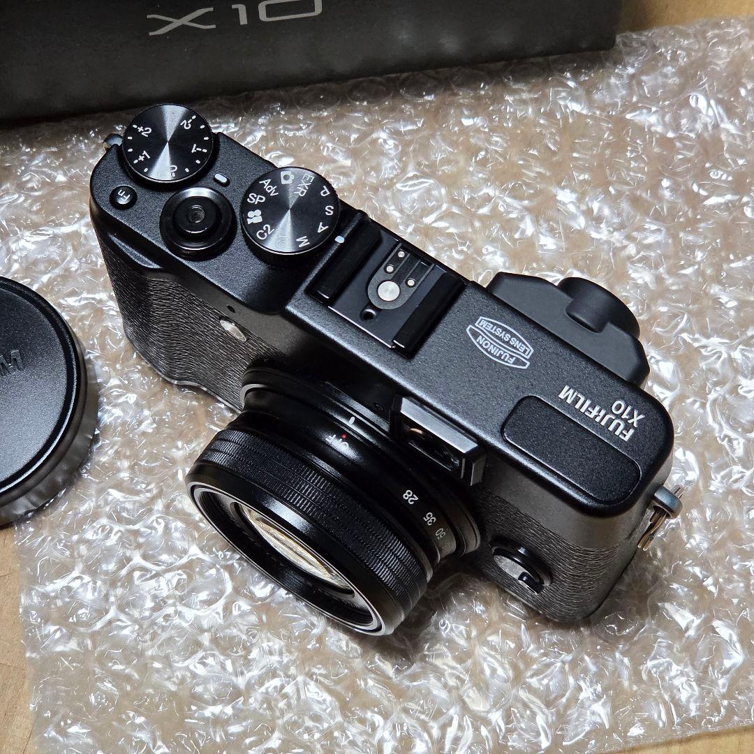 最終後期型シリアル24xxxx〜白飛び対策済 美品 FUJIFILM X10 - メルカリ