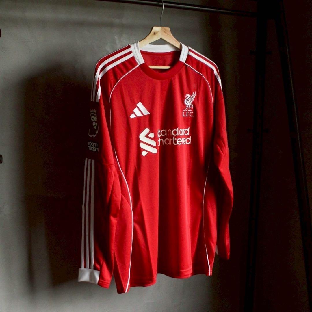 リバプール 25/26 ユニフォーム ホーム 長袖 正規品 エキティケ - メルカリ