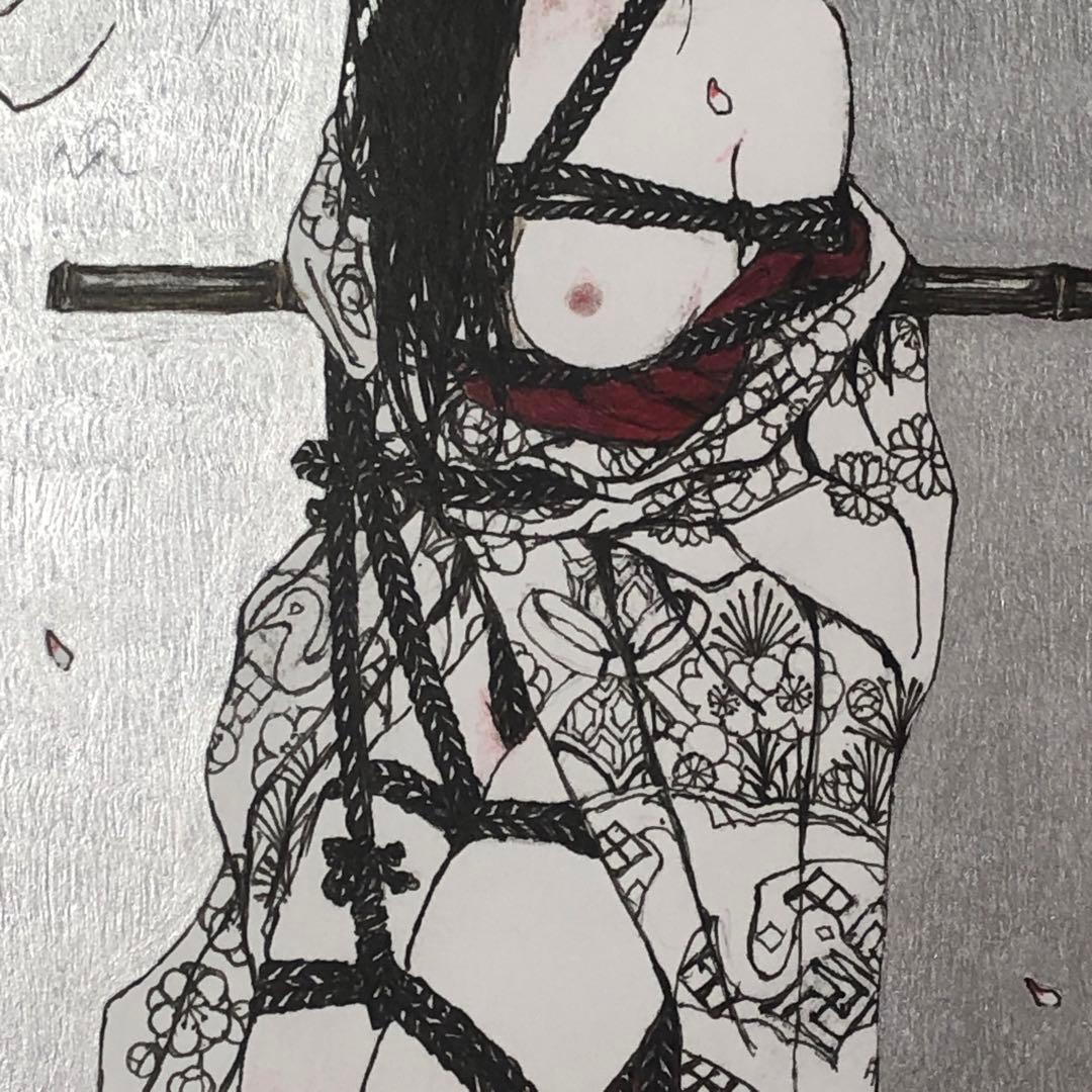 緊縛天使 Bondage Angel 【肉筆絵画】