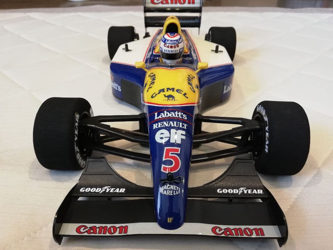 京商 Williams FW14 1/10 メカレス 希少 N.マンセル LEGO Icons Williams Racing FW14B & Nigel Mansell Model Car Set for