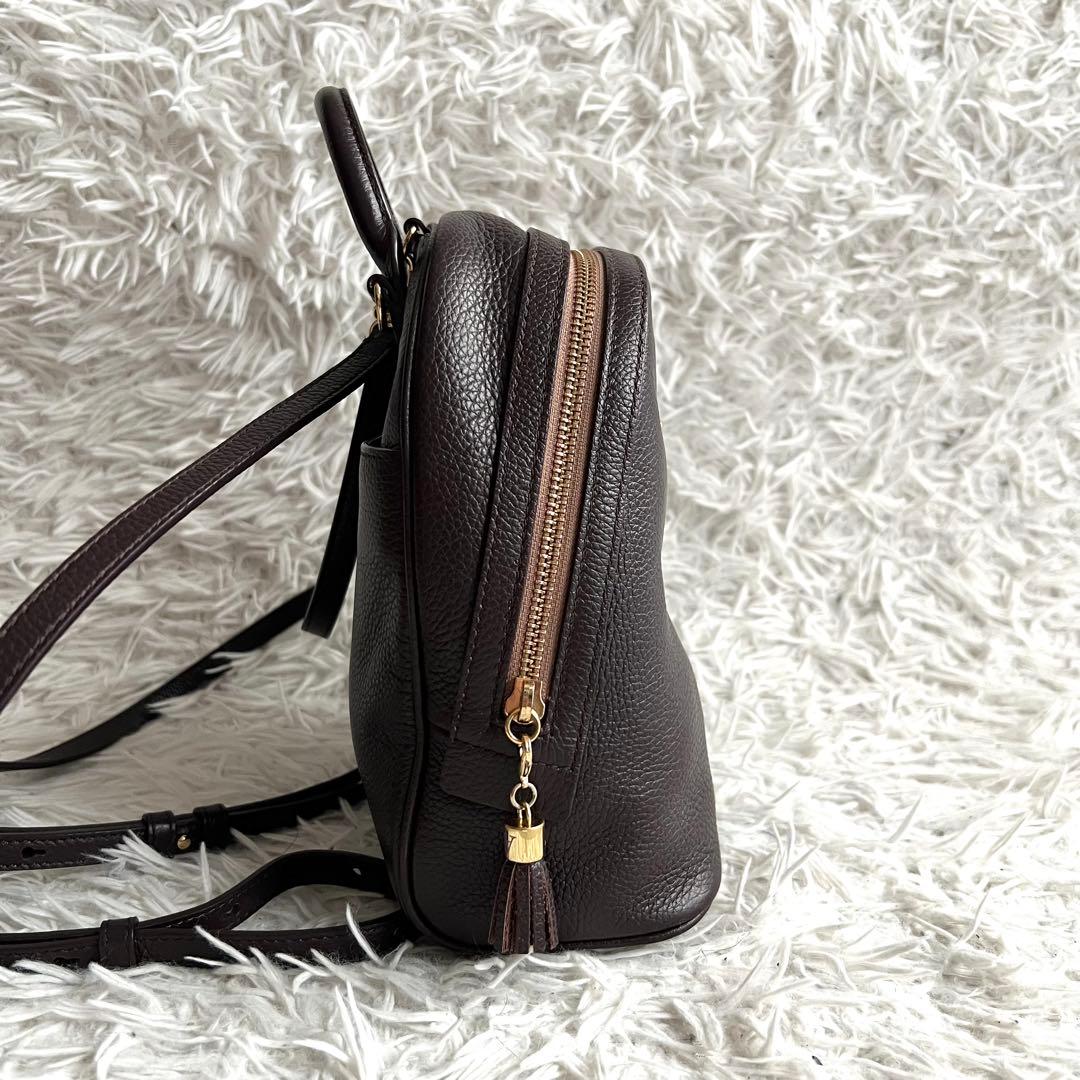 美品 ATAO リュック ミッドタウン 3way 三角プレート バーガンディ