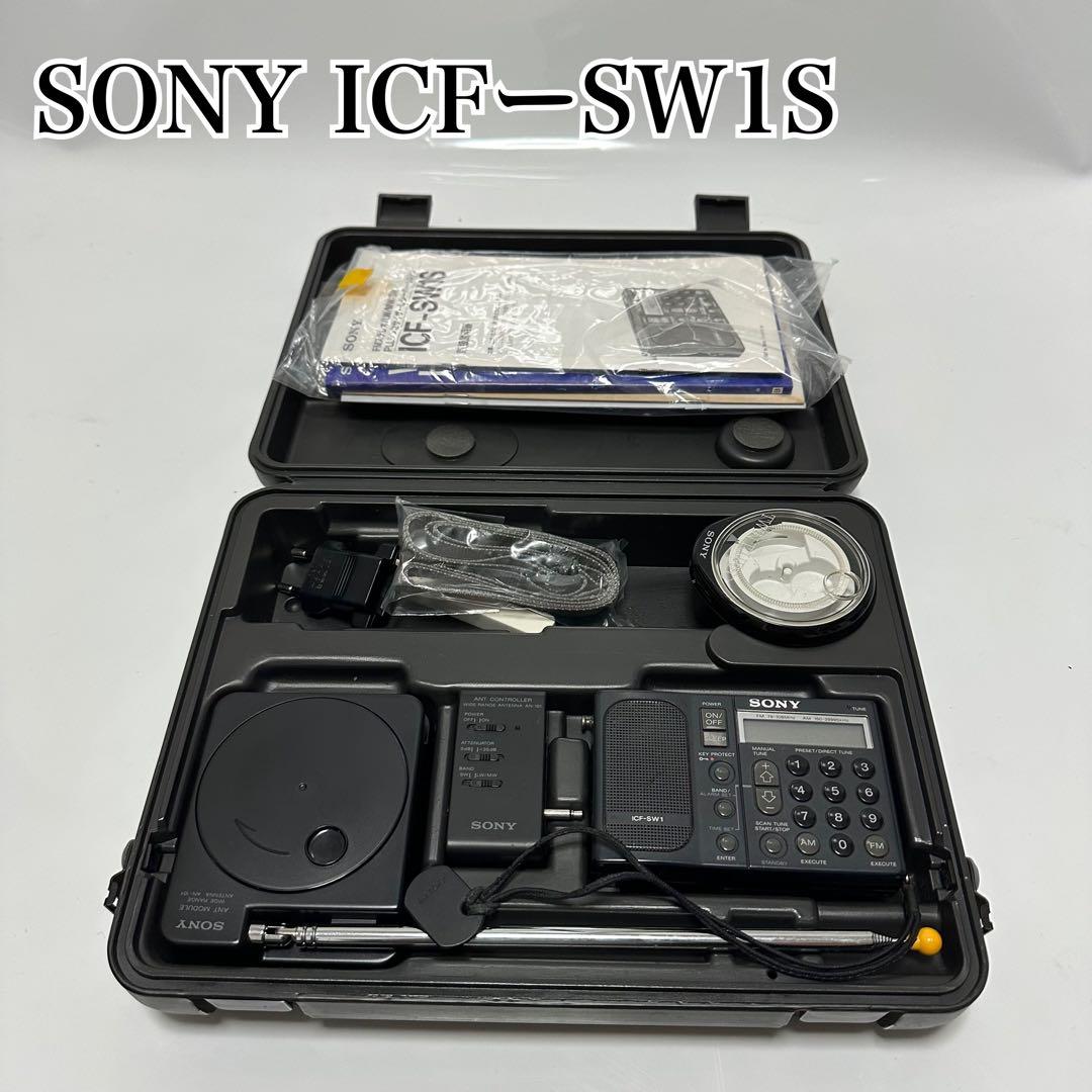SONY ICF-SW1S ソニー　ジャンク Sony ICF-SW1 Shortwave AM FM PLL Receiver Radio Portable HAS AN