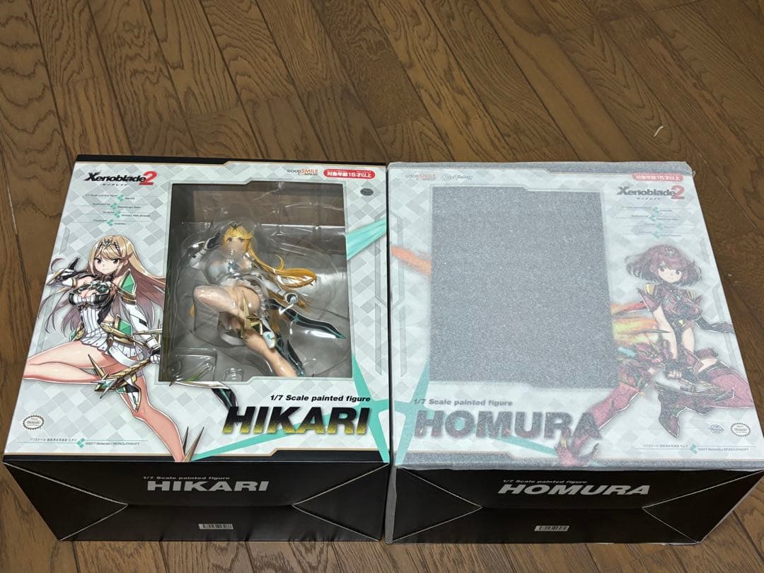 ゼノブレイド2 ホムラ、ヒカリ　フィギュア　2体セット ゼノブレイド2 ホムラ、ヒカリ フィギュア 2体セット ゼノブレイド2