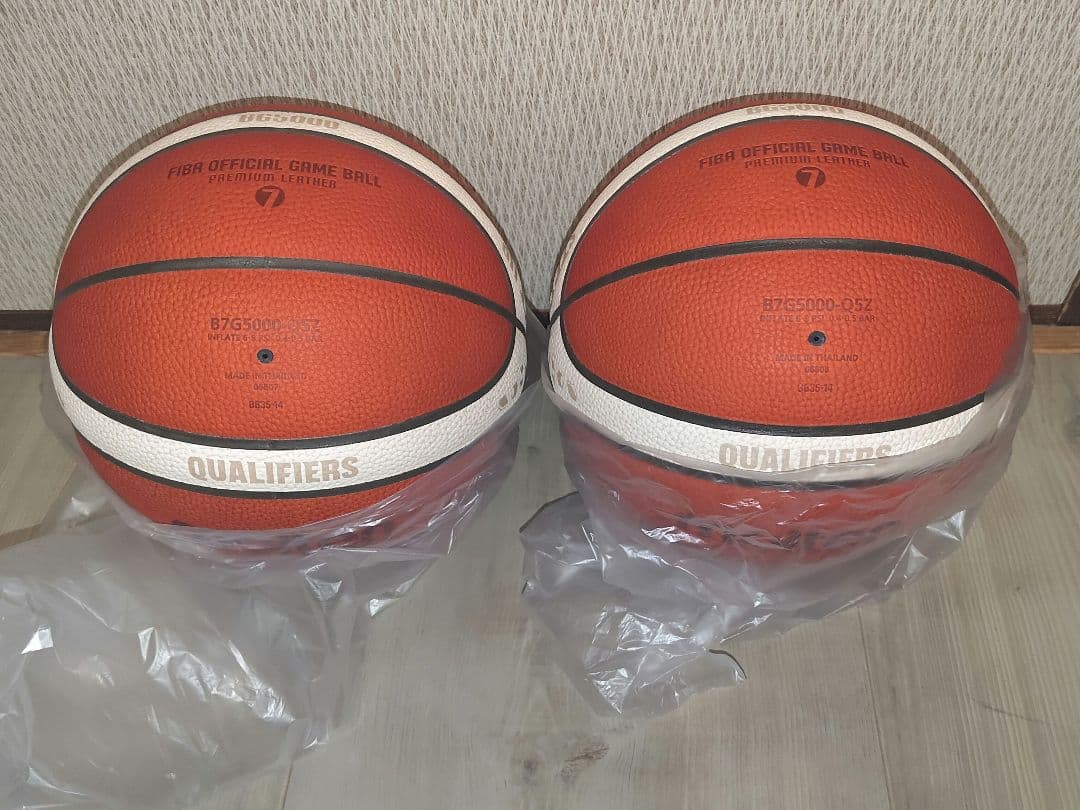 2球セット 未使用 モルテン FIBA ワールドカップ B7G5000-Q5Z B7G5000-Q5Z - Molten USA