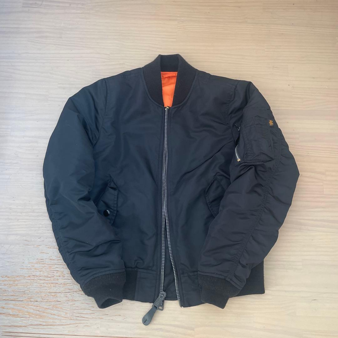 ALPHA MA-1 フライトジャケット 短丈 リバーシブル ALPHA MA-1 フライトジャケット リバーシブル カーキ 短丈｜Yahoo