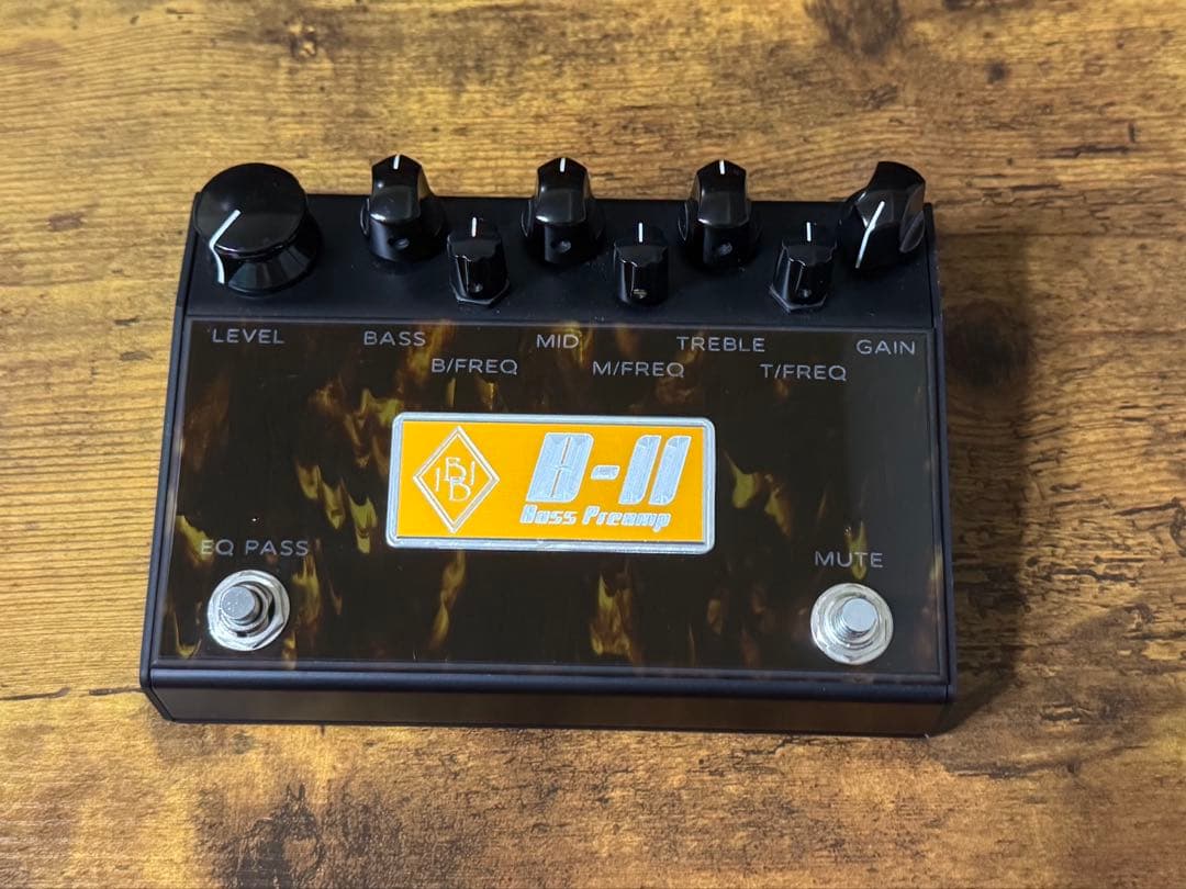 【激杢】Inner Bamboo/B-II Bass Preamp￼￼￼￼￼ Inner Bamboo Bass Instruments / B-II Bass Preamp ベース用