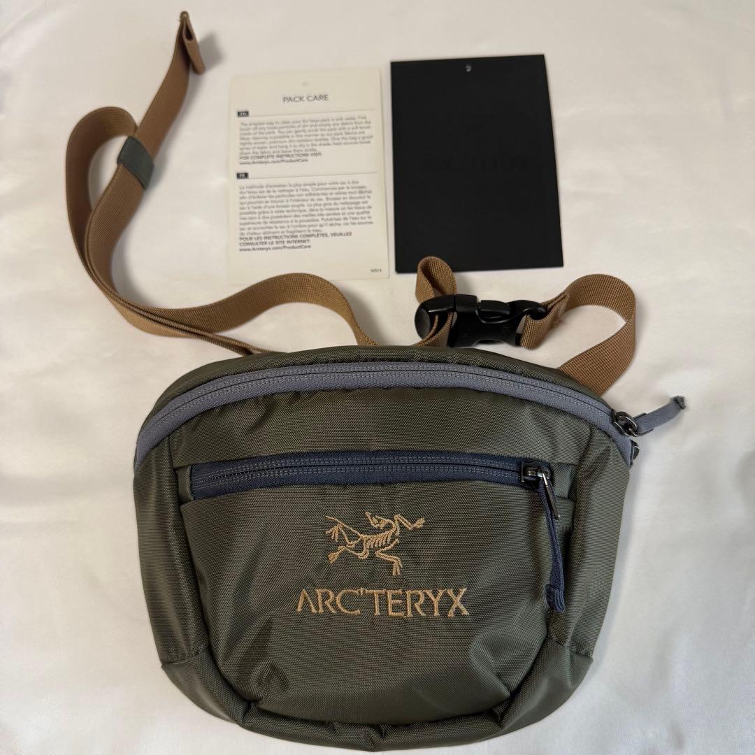 【匿名配送】アークテリクス BEAMS 別注 マンティス1 オリーブ ショルダー アークテリクスのショルダーバッグにビームスボーイ別注カラーが登場