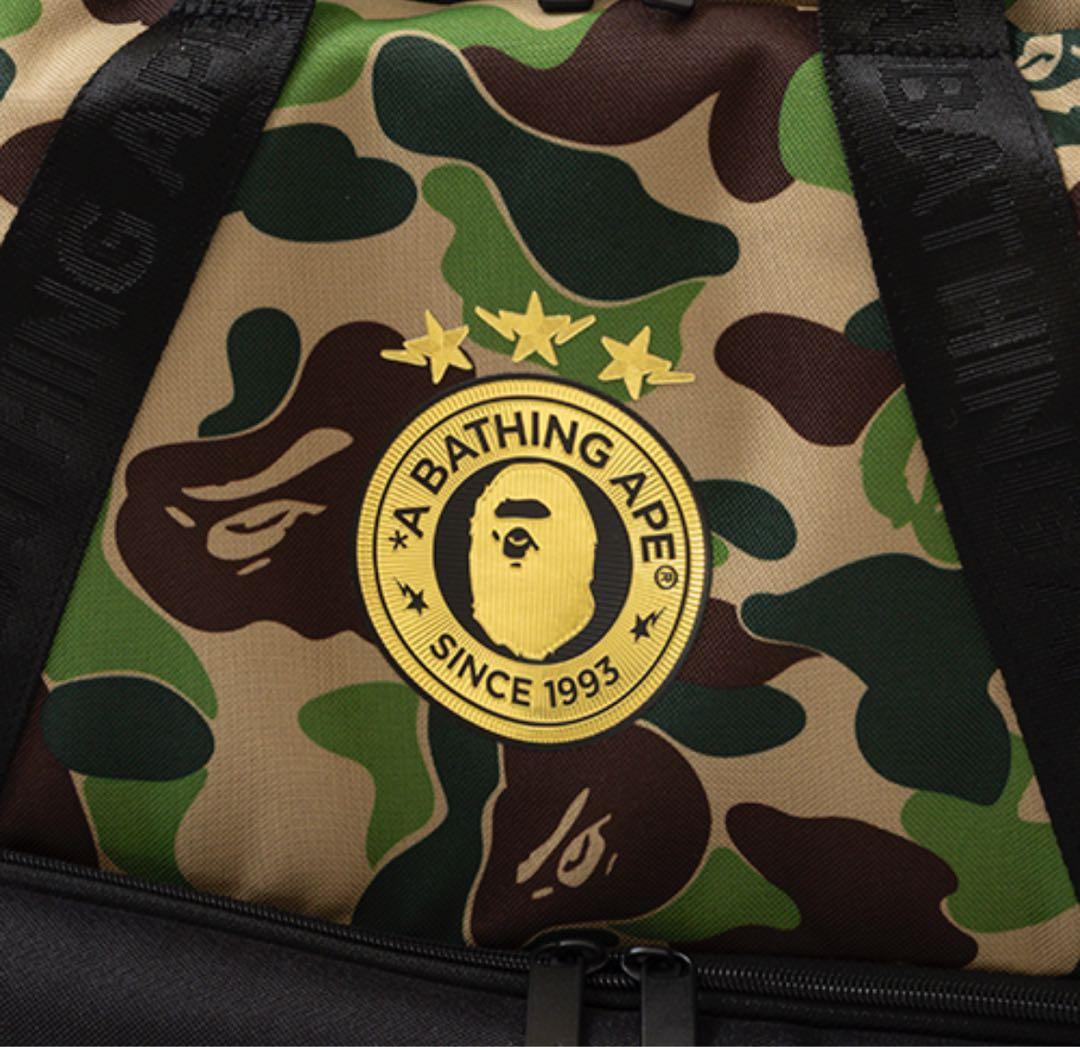A BATHING APE (BAPE X ADIDAS) DUFFLE BAG - メルカリ