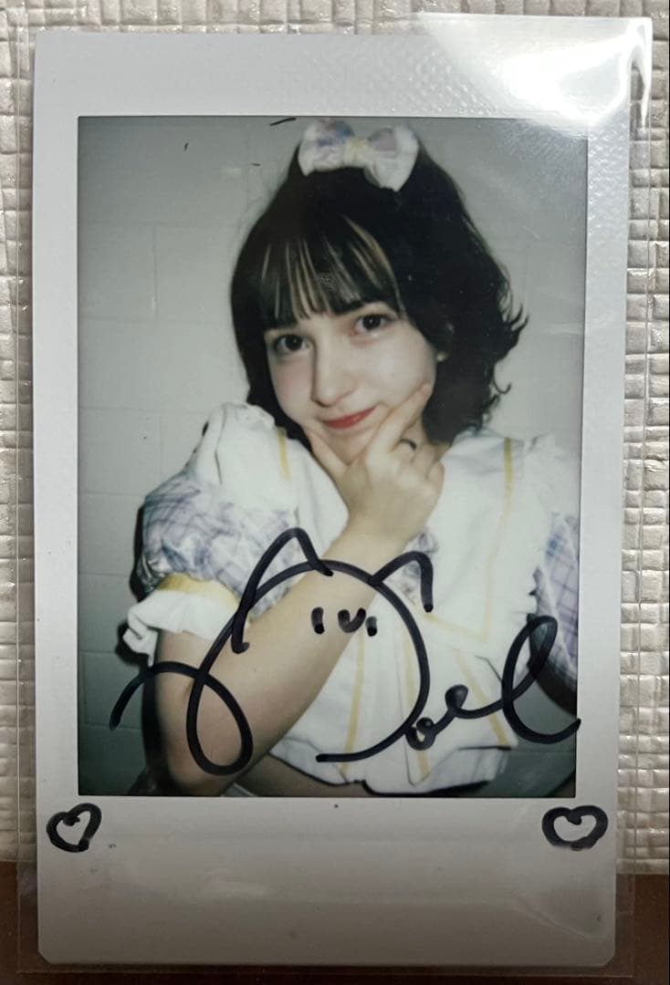 希少】 早瀬ノエル サイン入りチェキ - メルカリ
