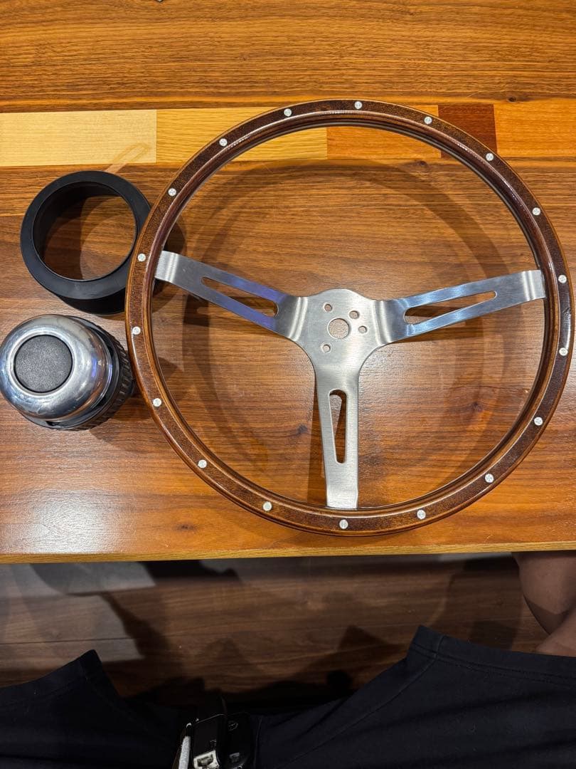 Grant ステアリング Grant Classic Wood Model Steering Wheel 38cm - MOONEYES (Japanese)
