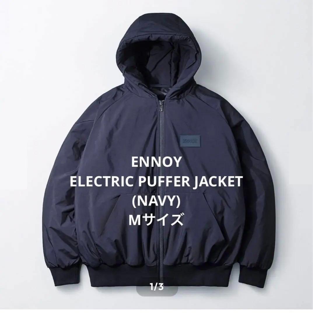 ELECTRIC PUFFER JACKET (NAVY) | ENNOY